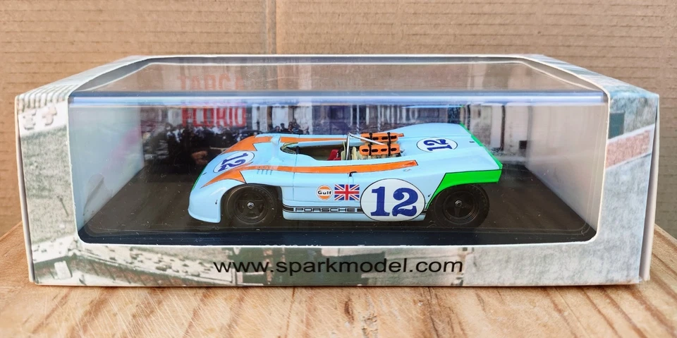 Porsche 908/03 Winner Targa Florio 1970 Spark 1:43 - Image 4 of 4