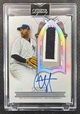 2024 Topps Dynasty CC Sabathia #DAPB-CSA1 Auto Patch 4/5 Yankees