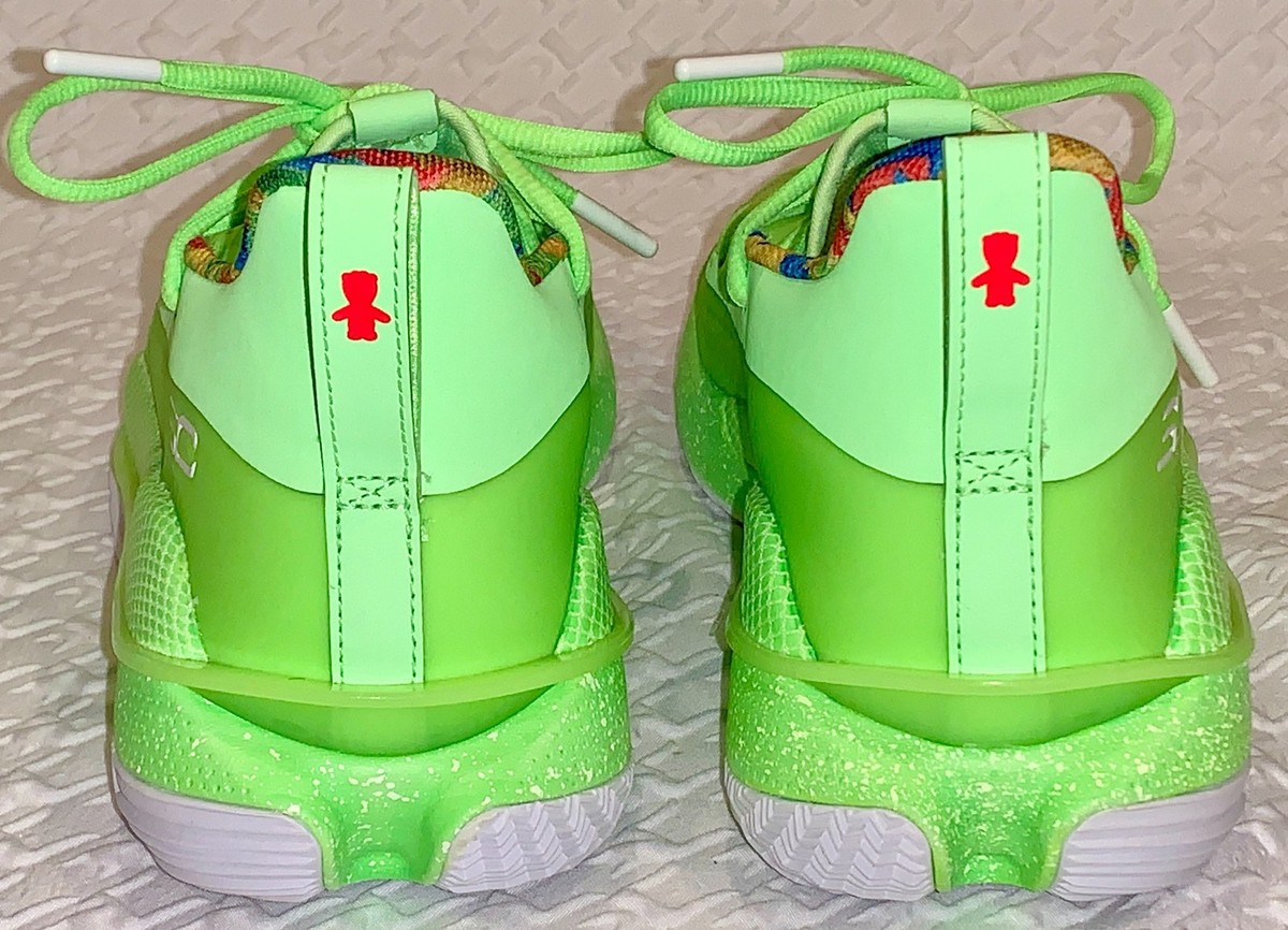 UNDER ARMOUR Curry 7 Sour Patch Kids Lime Green Basketball Shoes