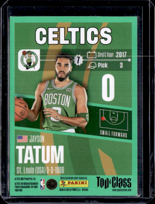 2023-24 Panini NBA Top Class #8 Jayson Tatum | eBay