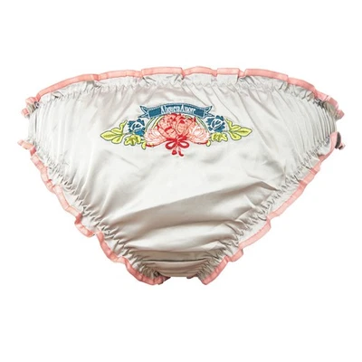 2 x Coral Lily satin Briefs BRAND NEW size small (UK10) - Image 1 of 3