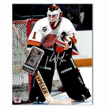 Kirk McLean Autographed Vancouver Canucks Away 8x10 Photo