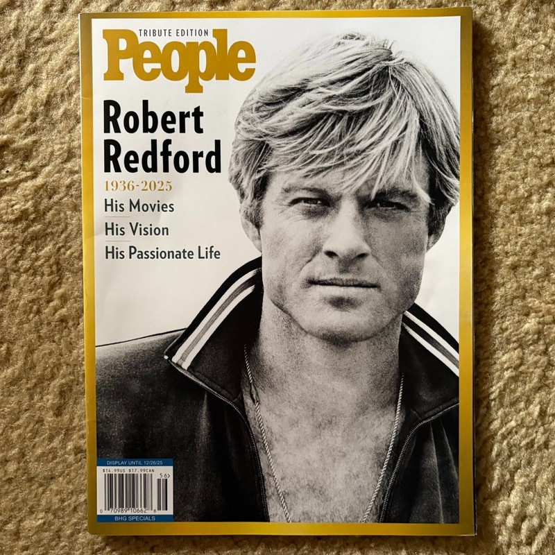 Robert Redford People Special Tribute Magazine 1936-2025 His Movies Vision Life