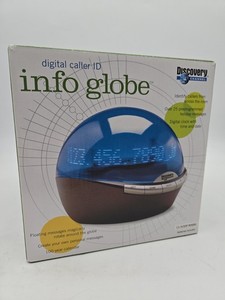 Discovery Info Globe Scrolling LED Message Center w/ Caller ID W1701