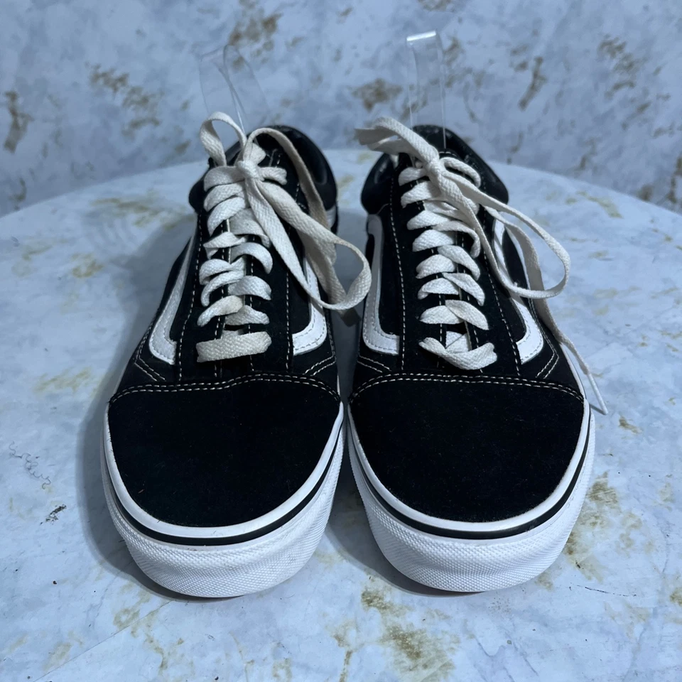 Vans Old Skool OTW Women's Size 9.5 Shoes Black White Casual Low Top Sneakers - Image 3 of 4