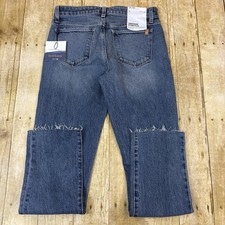 Joes Jeans Women Lara Mid Rise Cigarette Ankle Raw Hem Size 25 26X27 NWT