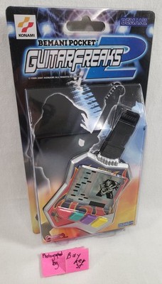 Guitar Freaks 2 Bemani Pocket NEW music rhythm LCD handheld game