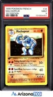Pokemon 1999 Machopeur 34/102 1st Edition Base Set French PSA 9