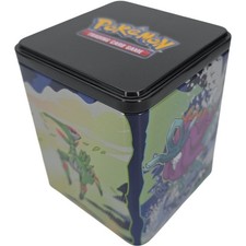 Pokemon Stacking Tin Paradox TCG Collectible Case 2025 EMPTY No Cards