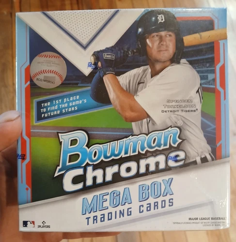 2021 BOWMAN CHROME  Baseball Mega Box Factory Sealed