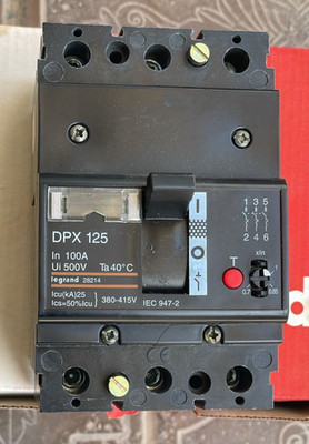 Legrand DPX 125 Molded Case Circuit Breaker (MCCB)