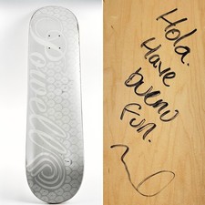 Powell Peralta White On White WOW Skateboard ...