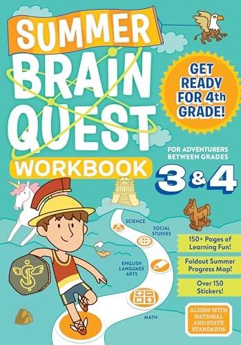 Summer Brain Quest: Between Grades 3 & 4 - , paperback, Piddock - Image 7