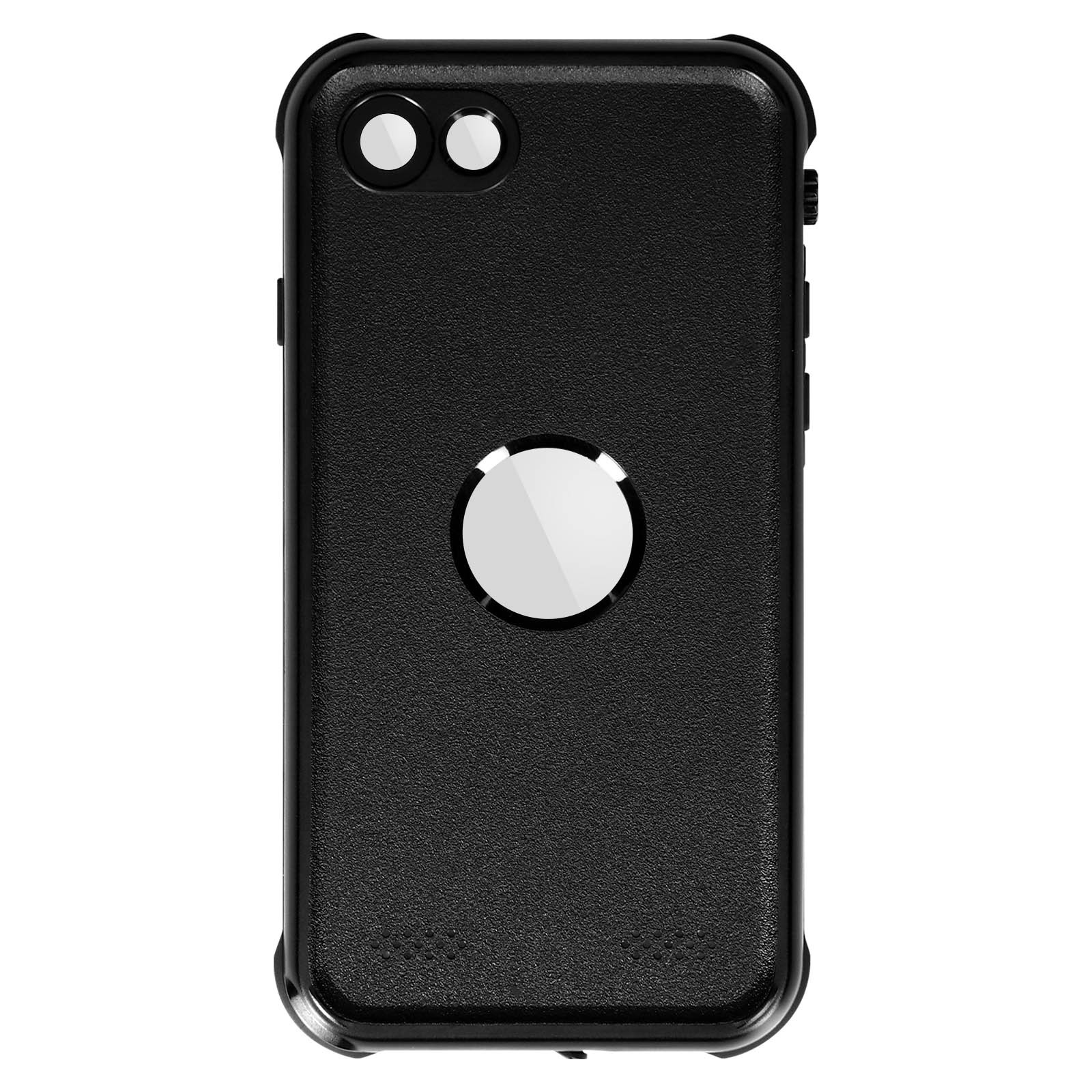 Coque étanche iPhone 7 Redpepper anti-poussière et chute noire
