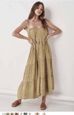 SPELL & THE GYPSY COLLECTIVE Wild Thing Strappy Midi Maxi Dress Size XS Boho