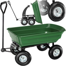 ® Carrello Pieghevole, Ribaltabile, Manigla Imbottita, Ruote Portatutto, Carrell