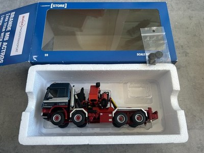 WSI 1:50 Mammoet Brande Mercedes-Benz Actros 8x8 + palfinger crane BMT
