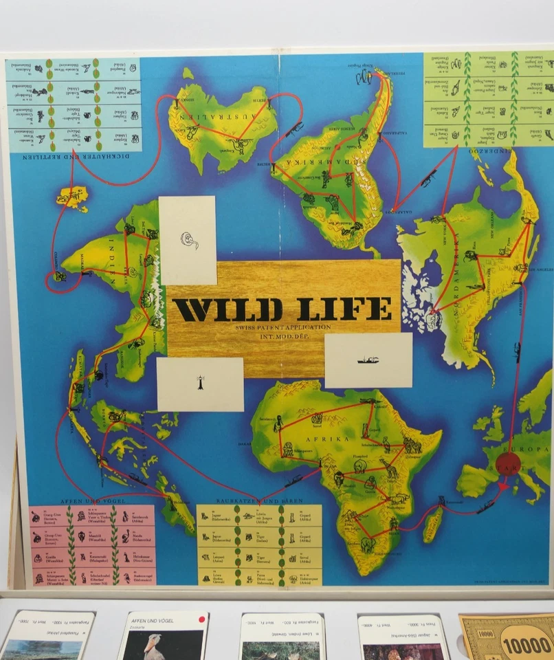 WILD LIFE Brettspiel Gesellschaftsspiel Carlit vollständig - Bild 3 von 4