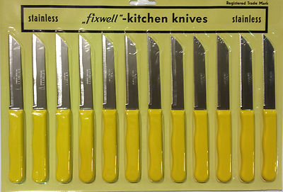 12pc Fixwell Knives - Free Shipping - Official Listing - Made in