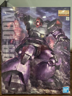 Gundam 1/100 MG Gundam 0079 MS-09 Dom Ver 1.5 Model Kit BANDAI USA