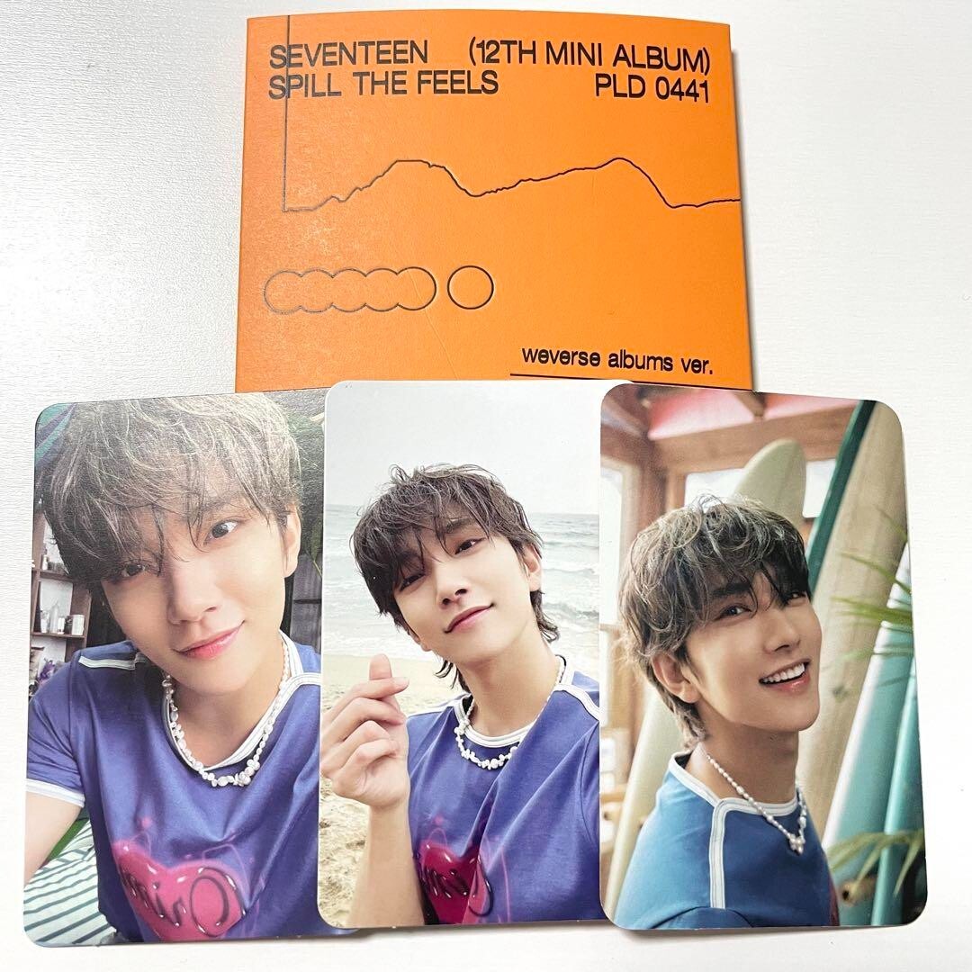 SEVENTEEN SPILL THE FEELS ミンギュトレカ THE SPILL FEELS CARAT盤