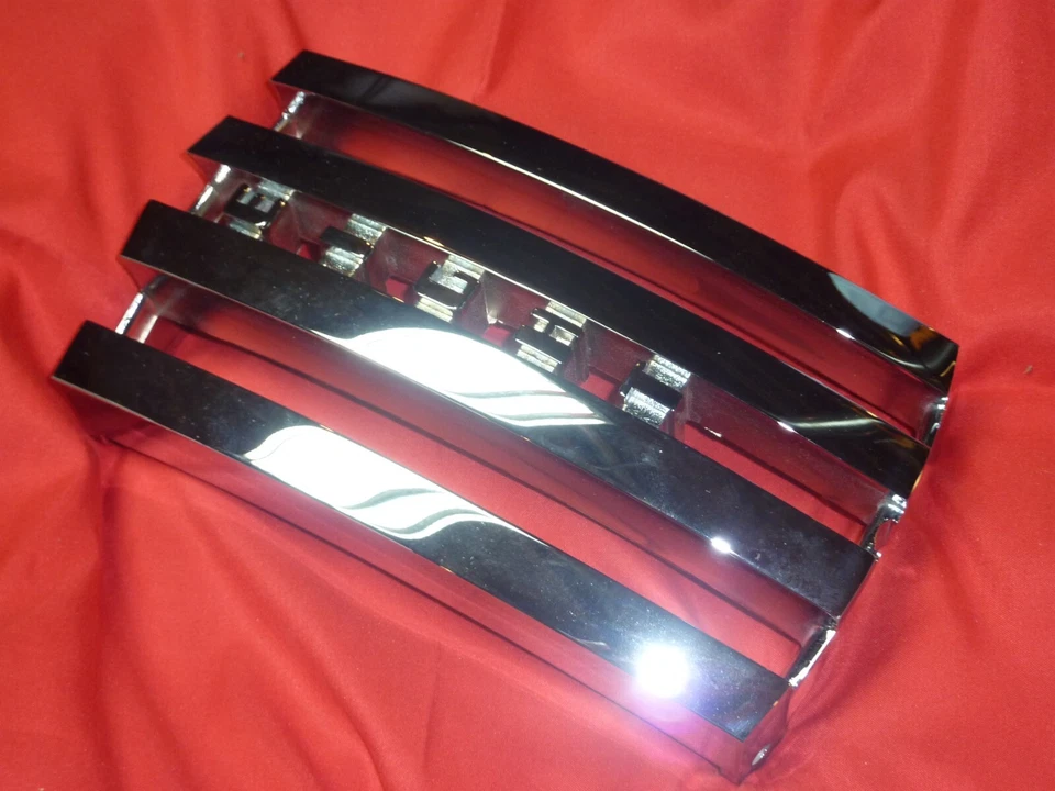 Mercury Grille Center 1946 1947 1948 original re-cromado ¡hermoso! Foto 3 de 4