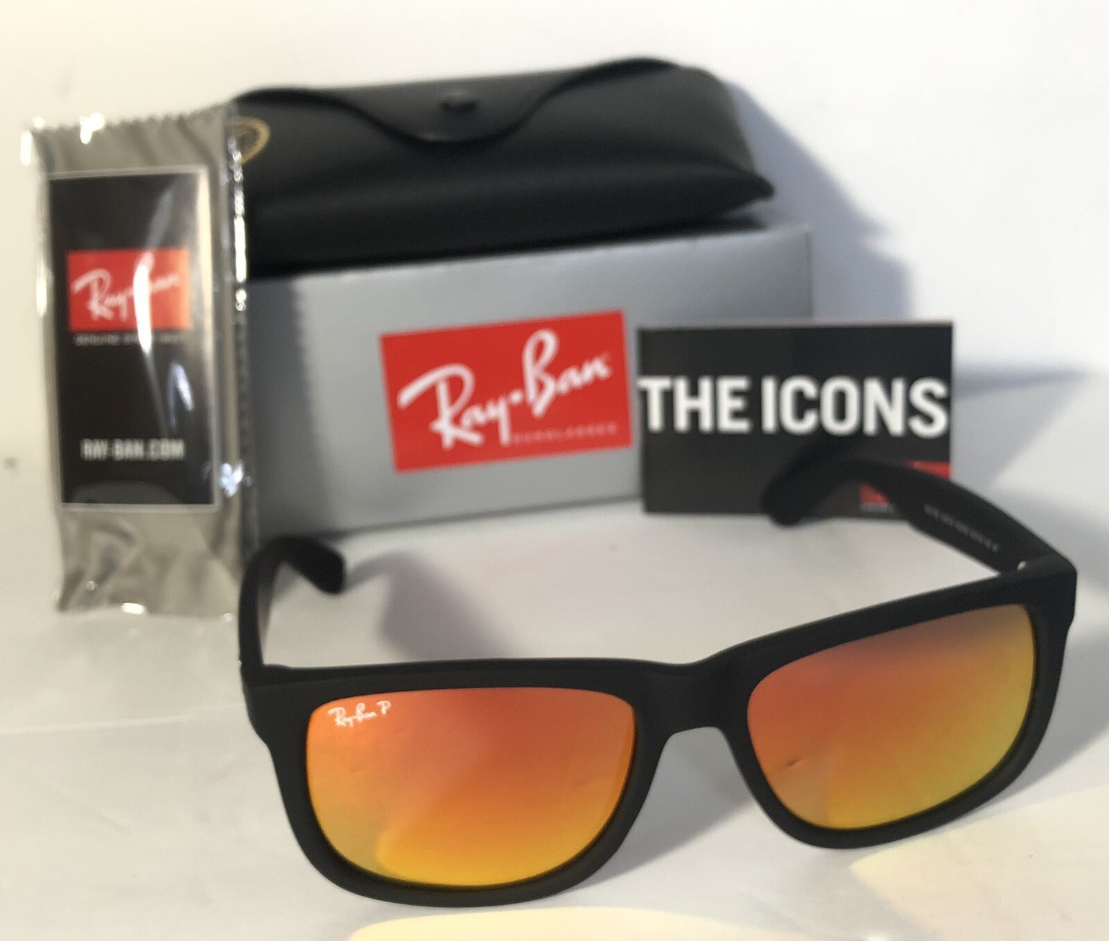 Ray-Ban Justin Color Mix Red Mirrored 