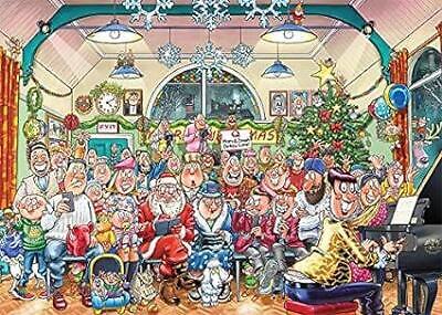 Jumbo Jigsaw Puzzle; Wasgij #16 - The Christmas Show; 2x1000 pieces; two puzzles Jumbo Jigsaw Puzzle; Wasgij #16 - The Christmas Show; 2x1000 pieces; two puzzles