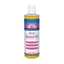 Sweet Almond Oil 8 Oz By Heritage Store