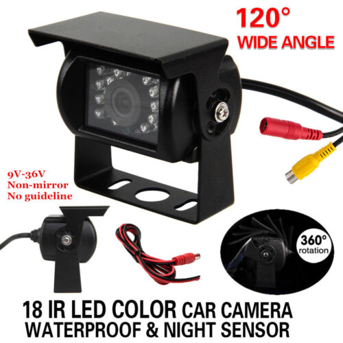 18LED front side view parking camera for car truck bus truck de 12v 24v 2019 new - Picture 1 of 12