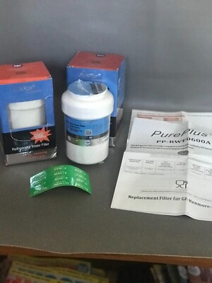 PurePLUS Replacement Water Filter GE, Kenmore, Hotpoint PP-RWF0600A , 2ea.