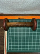Old Antique Vintage Industrial Wooden Spool
