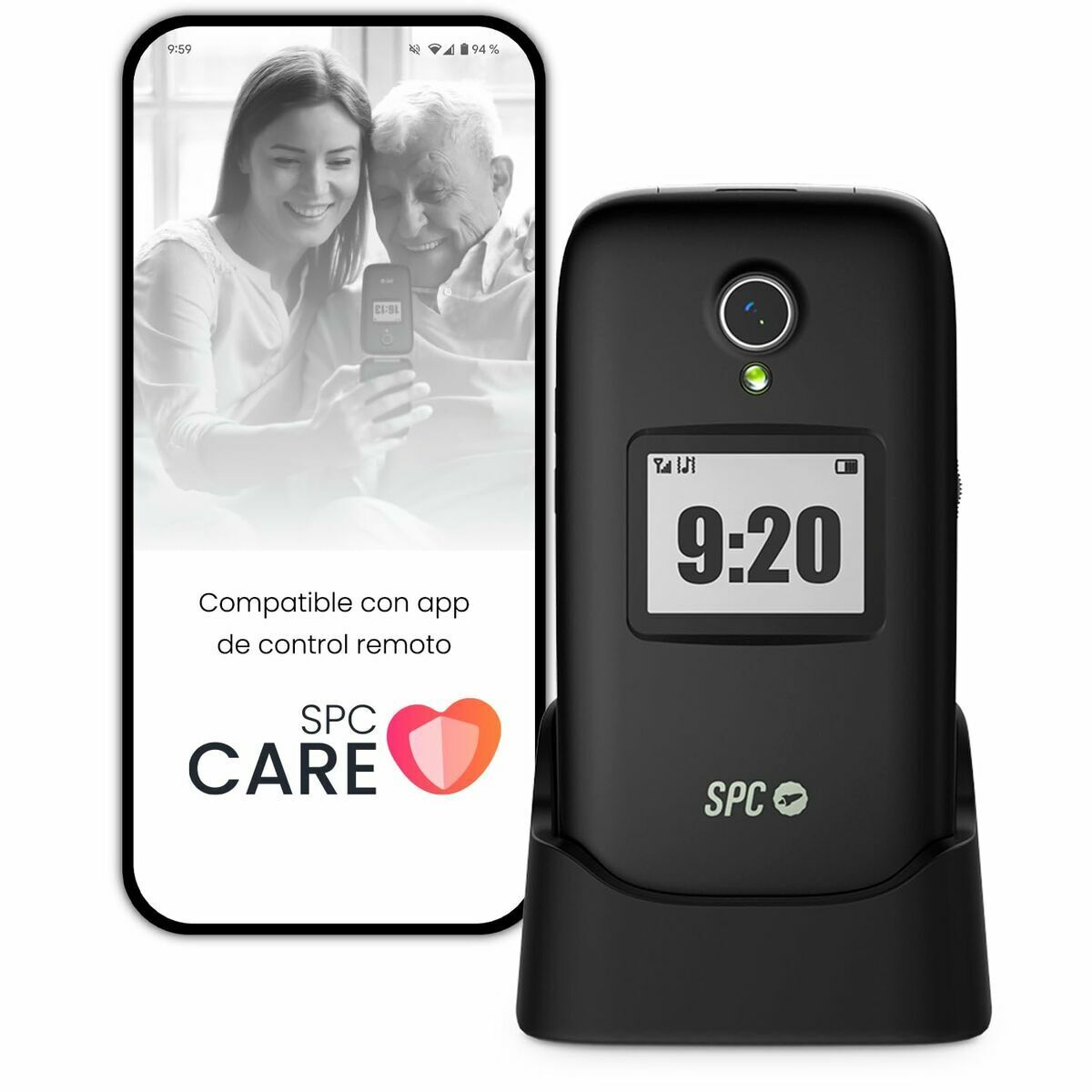 Cellulare per anziani SPC SPC 2334N POLARIS GARANZIA EU