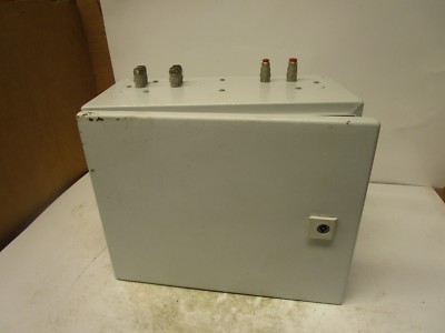 RITTAL AE1031 300X300X210MM STEEL WALL MOUNT ENCLOSURE W/ BACK PLATE