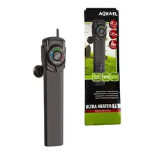 Aquael Ultra Aquarium Heater – 75W for 9–20 Gallon Tanks, Fresh or Saltwater