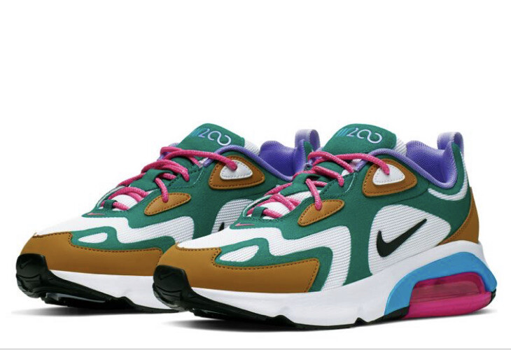 nike air max 200 women's mystic green