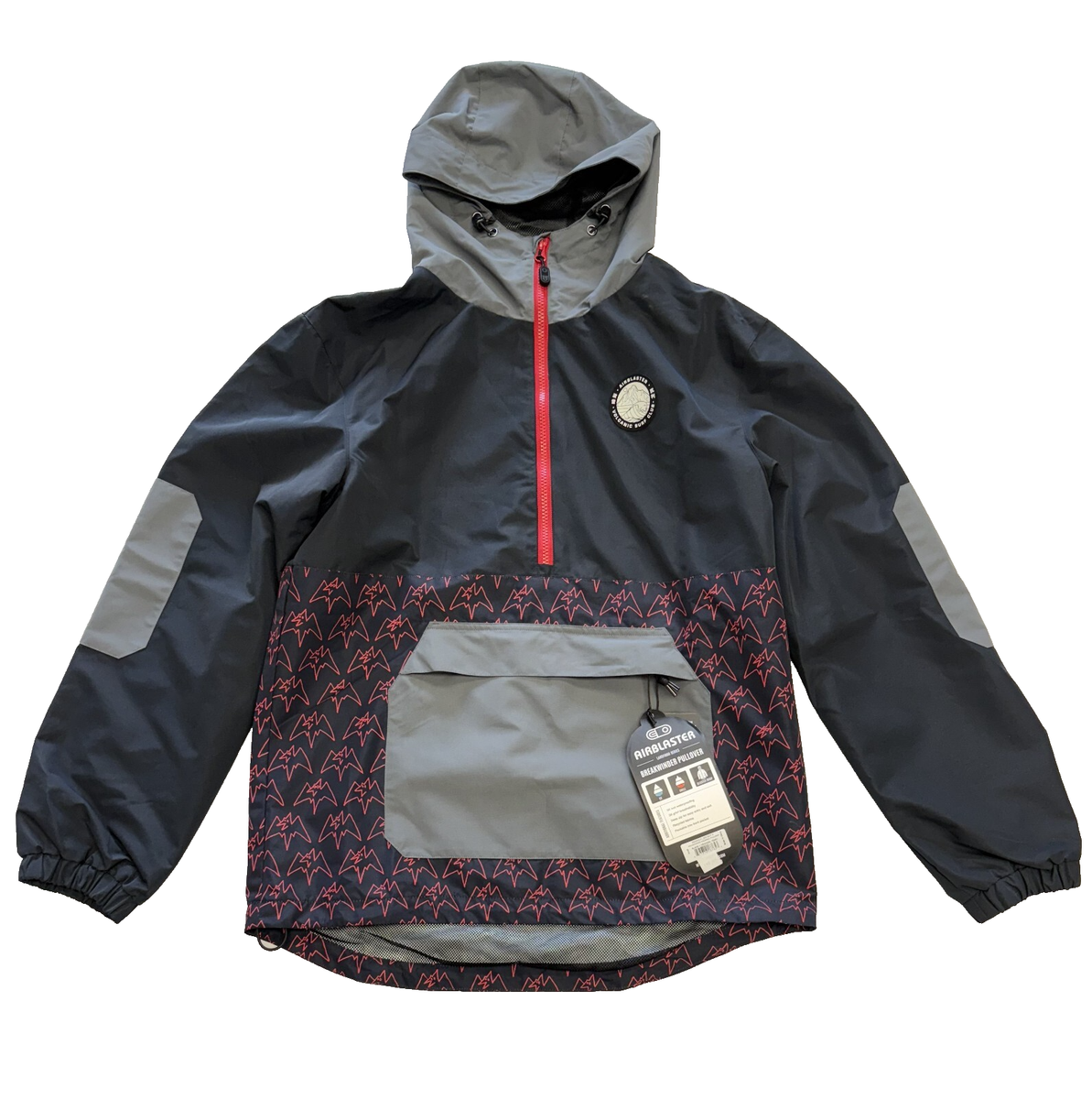 $110 Airblaster Breakwinder Shell Winter Pullover Jacket NWT Size