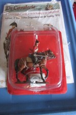 2002 Del Prado Napoleonic Lead Cavalry Soldier W/ Book UNOPENED