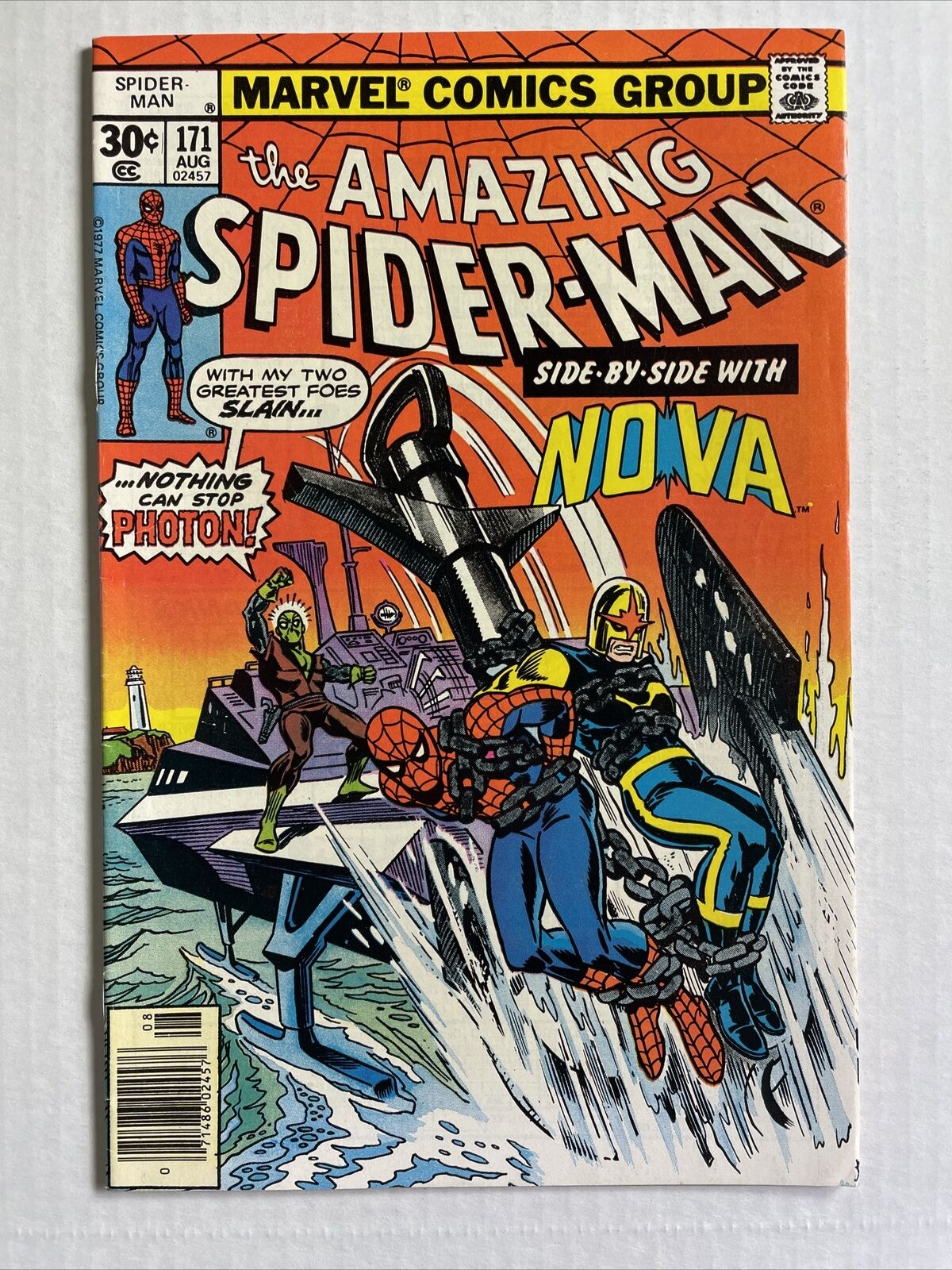 Amazing Spider-Man #171 F+ 1977 Marvel Comics