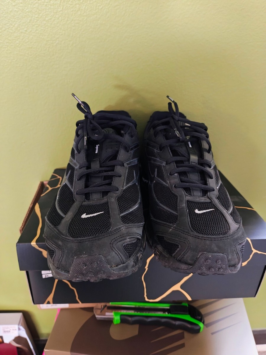 Size 11.5 - Nike Supreme x Shox Ride 2 Black PREOWNED | eBay Size 11.5 - Nike Supreme x Shox Ride 2 Black PREOWNED | eBay