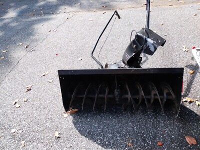 #ad 42quot; snow thrower attachment for craftsman tractor snowthrower auger maine $299.00