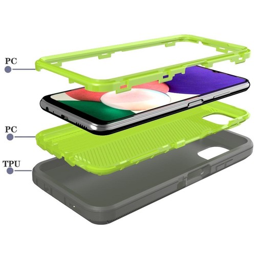 For Samsung Galaxy A22 5G Armor Case Belt Clip Fit Otterbox / Screen Protector - Afbeelding 9 van 17