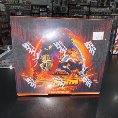 1st Edition Jet Burn Booster Box My Hero Academia TCG Set 6