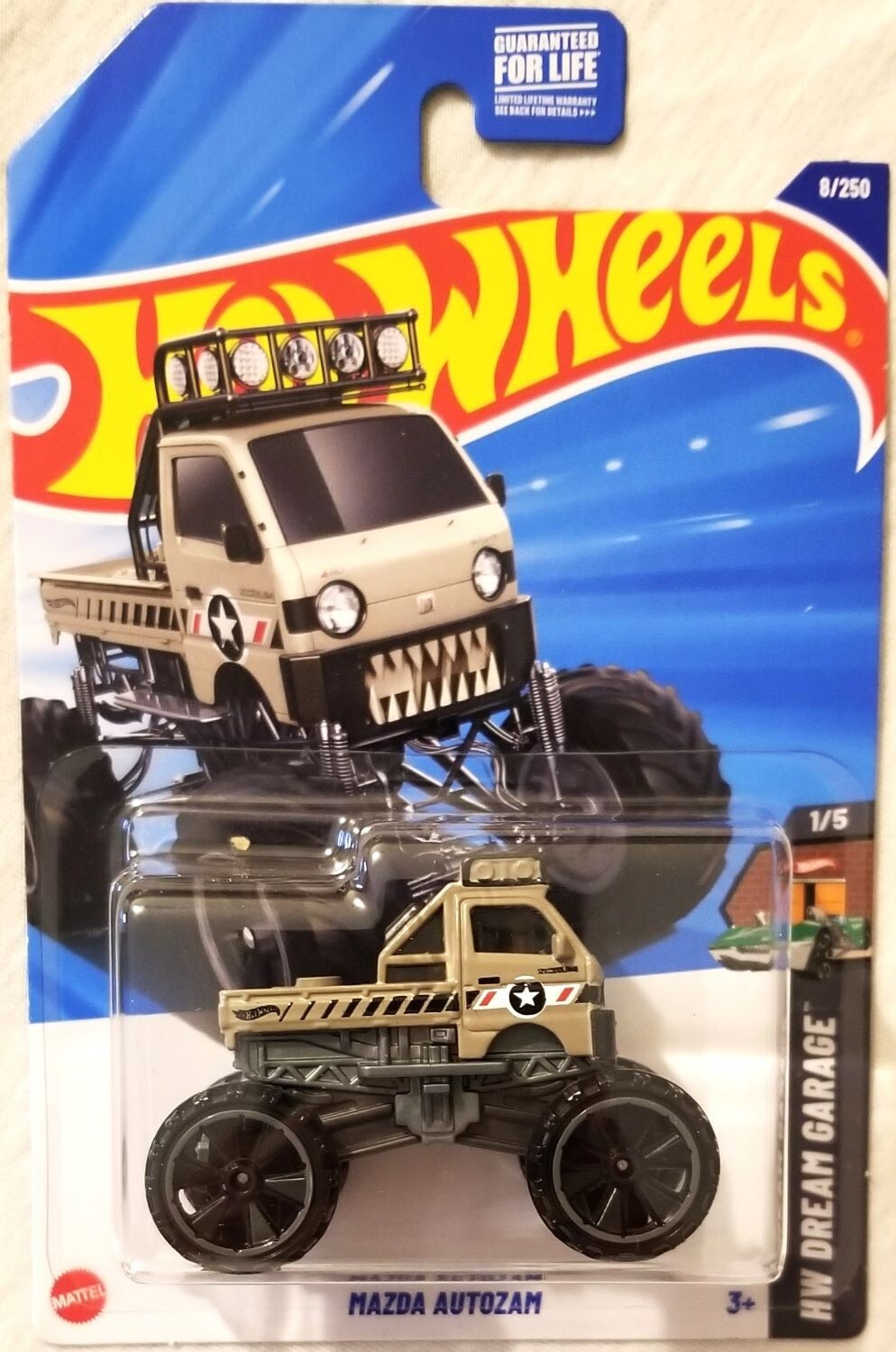 Hot Wheels - 2025 HW Dream Garage 1/5 Mazda Autozam 8/250 (BBHYX45)