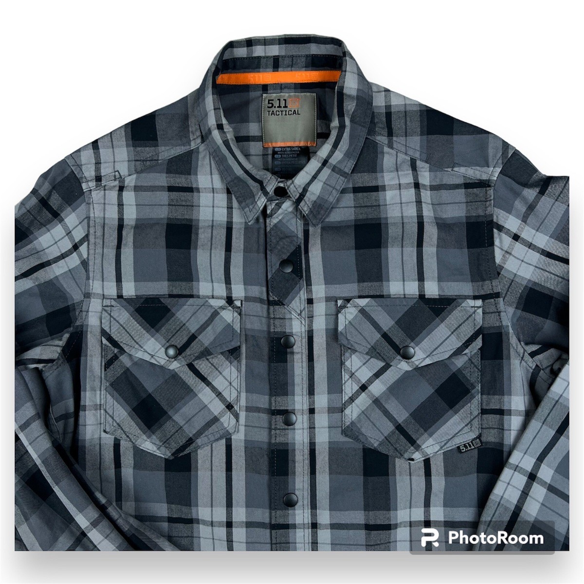 個人装備 5.11 SILVERWOOD SOLID FLANNEL L/S SHIRT