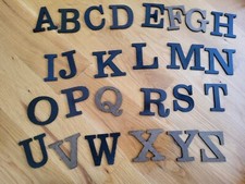 WOODEN LETTERS FROM A - Z 3" inches  Tall