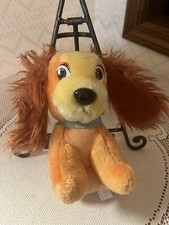 Vintage 1985 Walt Disney Classic Lady And The Tramp Stuffed Plush LADY Dog