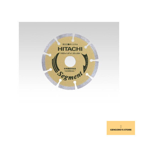 Chi～ko☆  HiKOKI Diamond Cutter 125mm x Hole Diameter 22mm Segment for