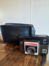 Kodak instamatic X-15F Point Shoot 35mm Vintage Retro Camera Nikon Pouch
