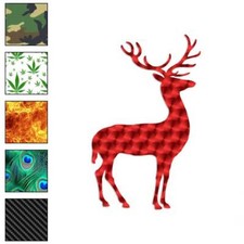Deer Buck Antlers, Vinyl Decal Sticker, 40 Patterns  3 Sizes, 844